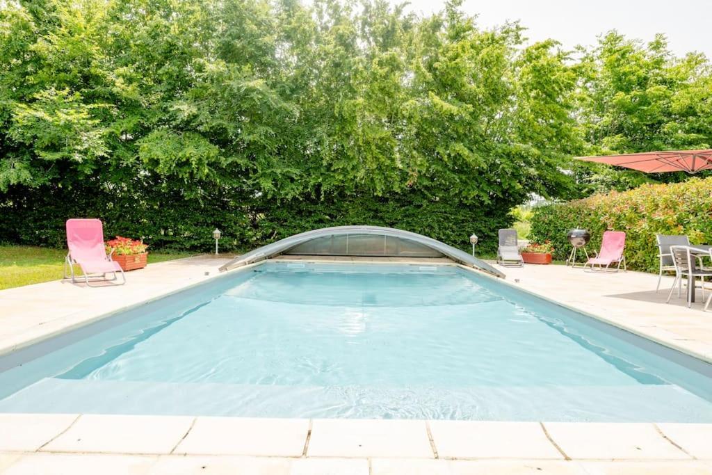 Gîte Le Campane - Piscine Laujuzan Esterno foto